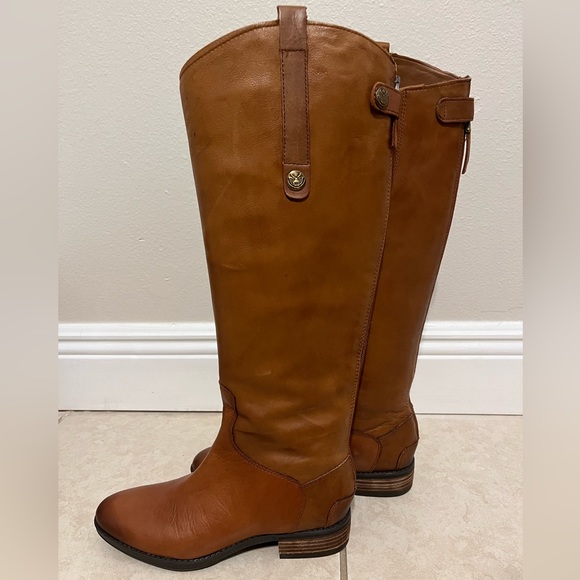 Sam Edelman Penny Leather Riding Boot - Picture 2 of 8